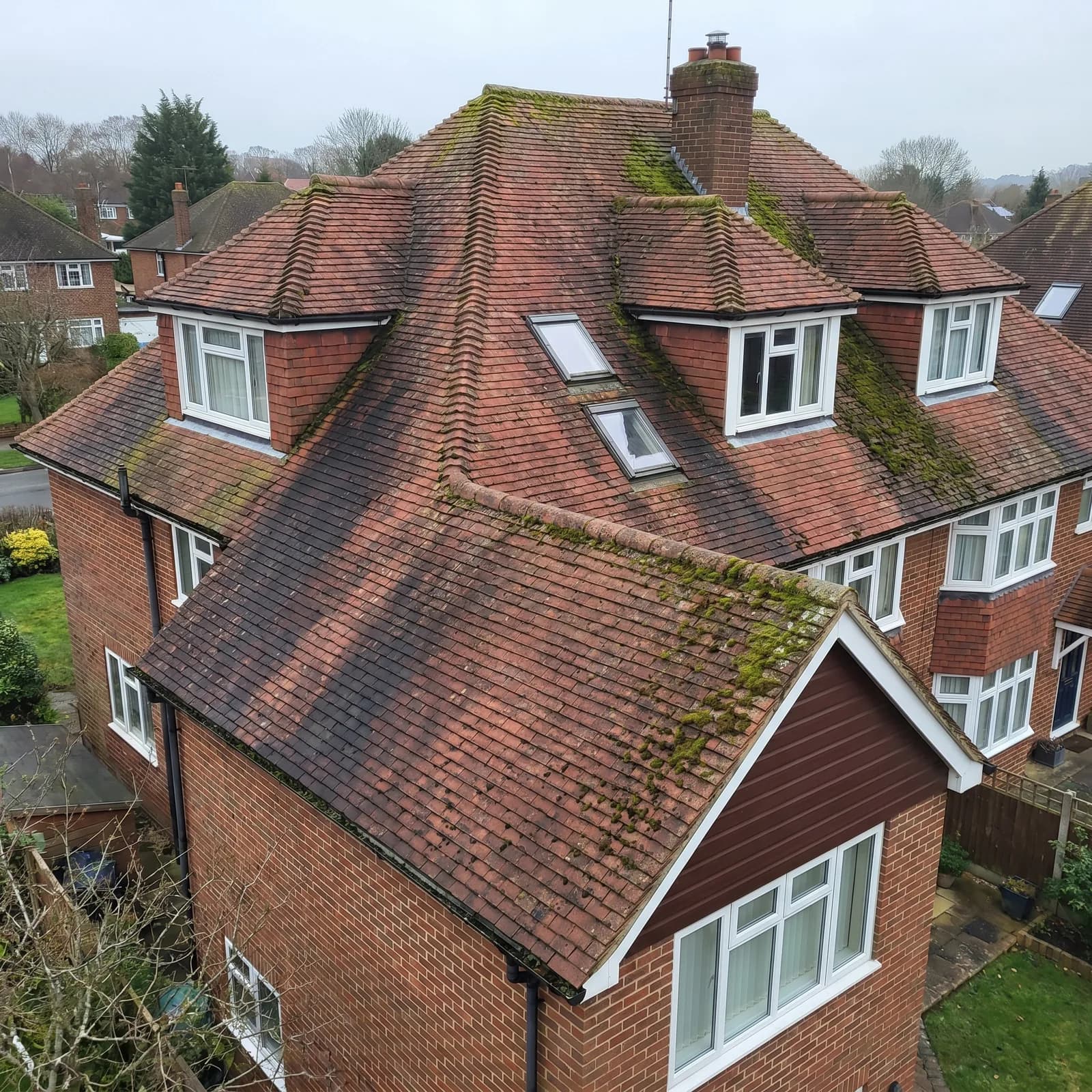 Can You Pressure Wash Your Own Roof? Why It's a Bad Idea — London & City Pressure Washing Essex